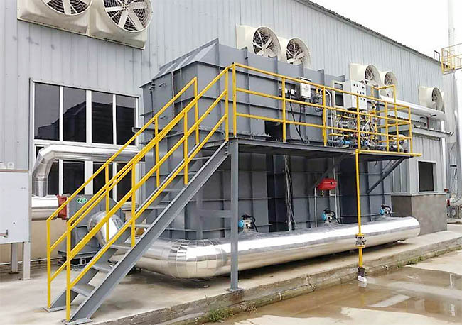 制藥廢氣風(fēng)量小、濃度高直接燃燒處理工程